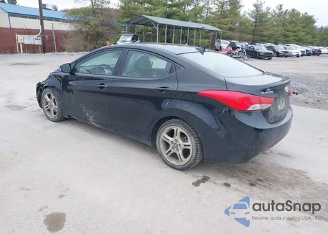 2011 Hyundai Elantra Limited from USA, damaged, VIN 5NPDH4AE0BH017883